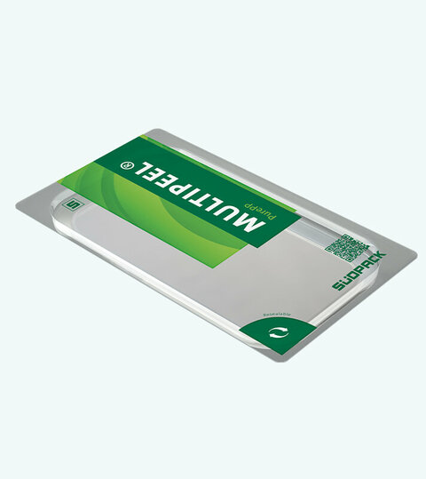 Image showcase Multipeel® packaging– Resealing and Peel-Sealing for Optimal Packaging Reliability