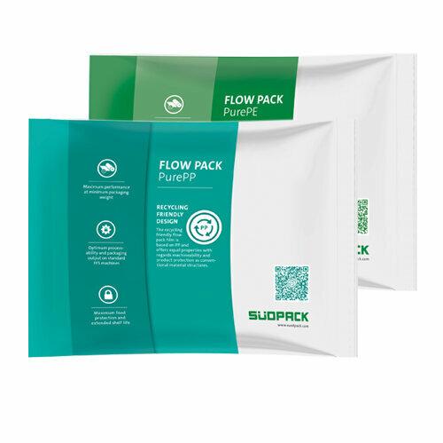 Two Flow Pack packaging (PurePP and PurePE)